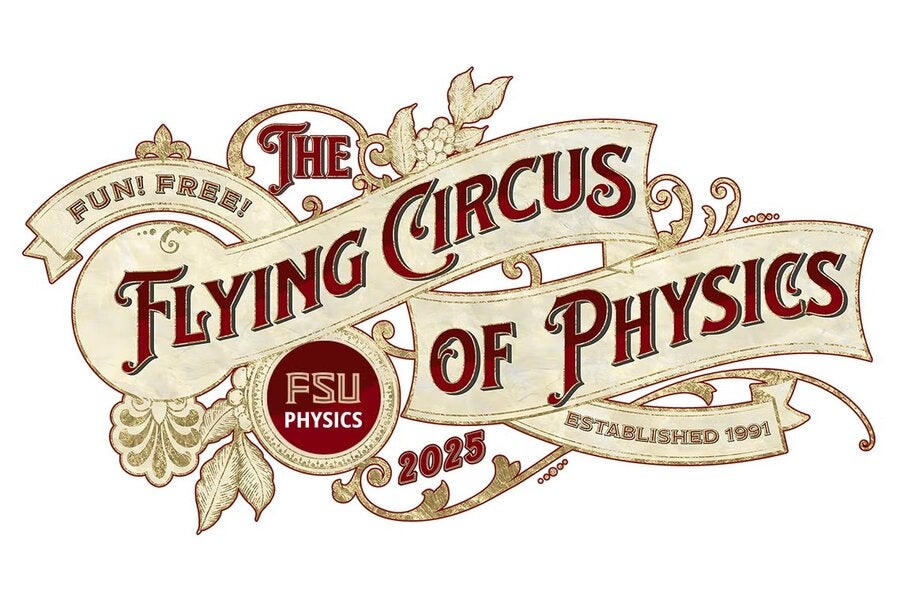 2025 circus of physics graphic
